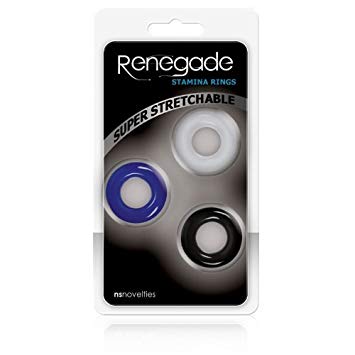 Penisring 3-pack Renegade För Honom från Tonga.