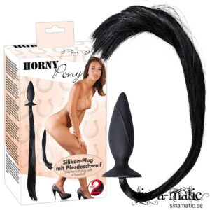 Ponytail Silicone Buttplug från .