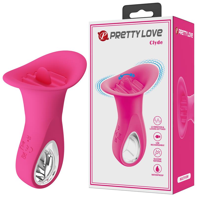 Pretty Love Clyde Tungvibrator Vibrator från Love Cherry.