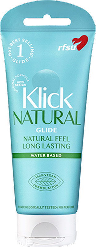RFSU Klick natural glide 100ml från Lustjakt.