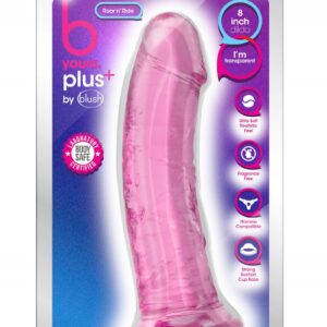 Roar N' Ride Dildo - Rosa Dildo från EDC.