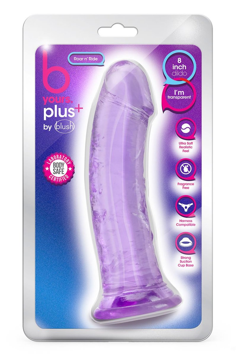 Roar N' Ride Dildo - Rosa Dildo från EDC.
