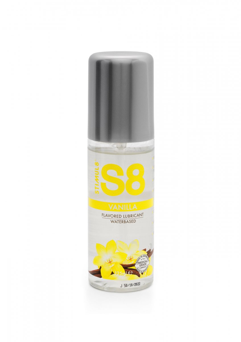 S8 Smaksatt Glidmedel - 125ml / Vanilj Glidmedel från Scala.