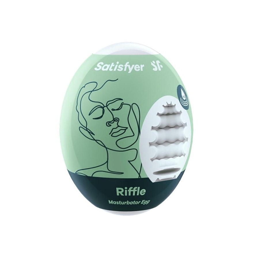 Satisfyer Masturbator Egg- Riffle från .