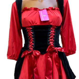 Sexy red pirate one size från Lustjakt.