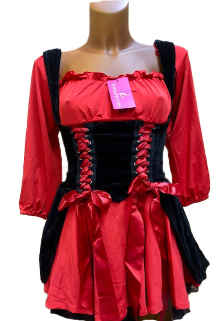 Sexy red pirate one size från Lustjakt.