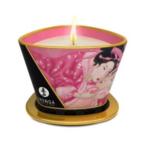 Shunga Massage Candle - Rose  från .