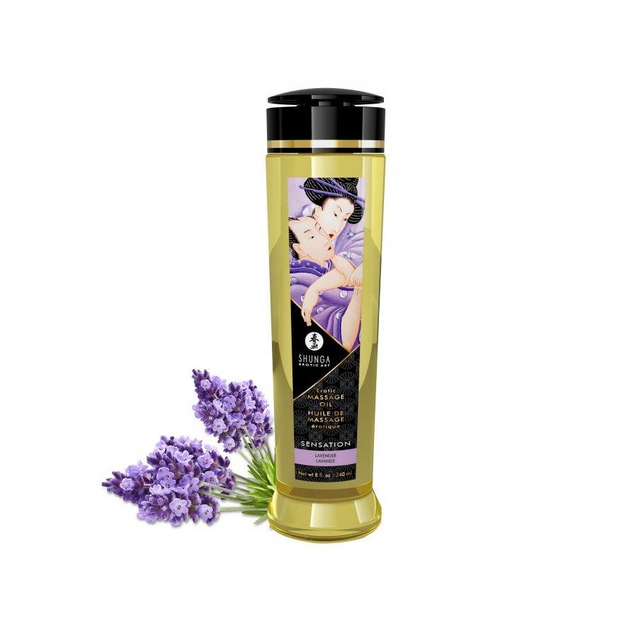 Shunga Massage Oil Sensation 240 ml från .