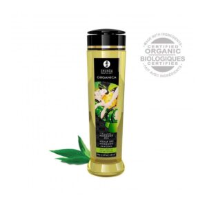Shunga Organic Massage Oil Green Tee 240 ml  från .