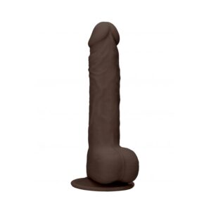 Silicone Dildo With Balls - 24 cm  från .