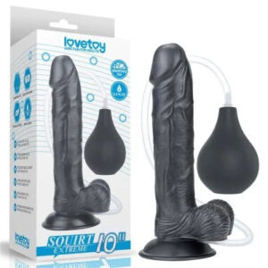 Sprutande Dildo 25 cm Sexleksaker från Love Cherry.