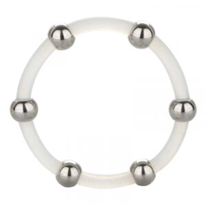 Steel Beaded Ring XL från Lustjakt.