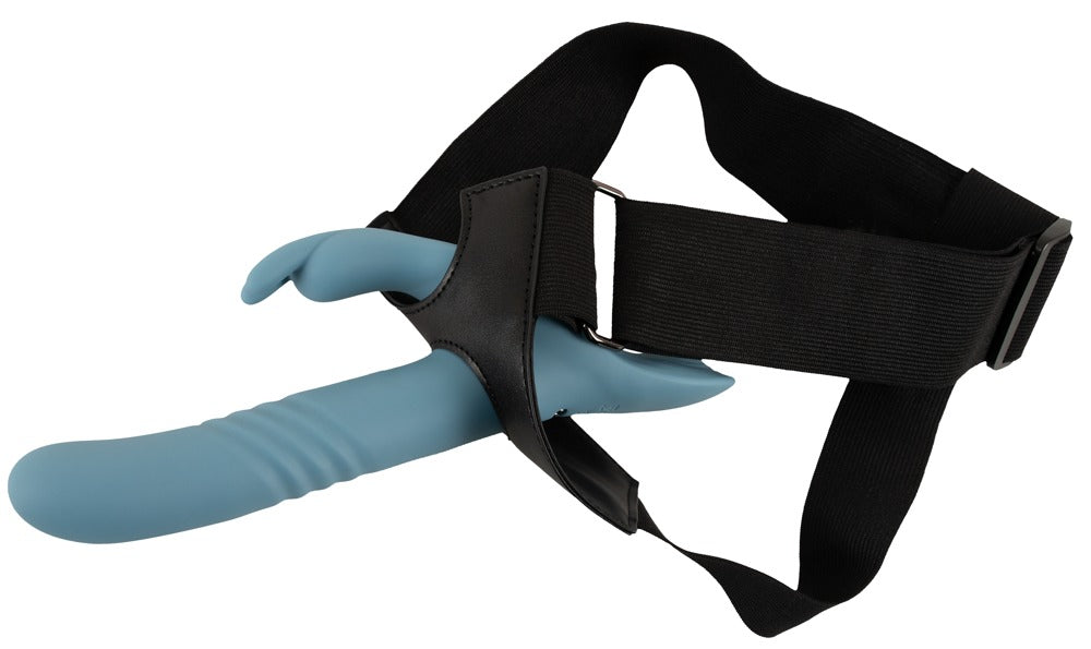 Strap-On med Thrusting Rabbitvibrator Strap On från orion.