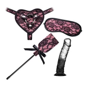 Strapon Set - Smokey Pink från .