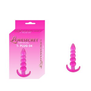 T-Plug 04 Buttplug 12 cm - Rosa Buttplug från Brameho.