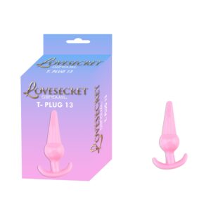 T-Plug 12 Buttplug 12 cm - Rosa Buttplug från Brameho.