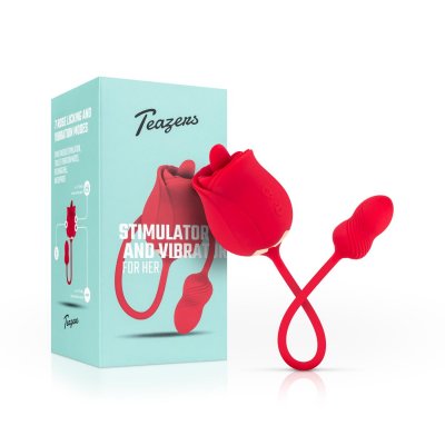 Teazers Rose Vibrator från EDC.