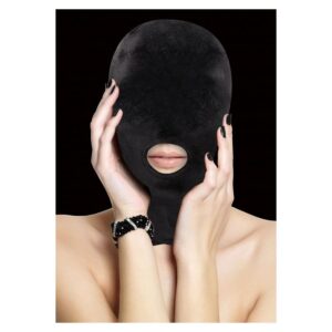 Velvet & Velcro Mask with Mouth Opening  från .