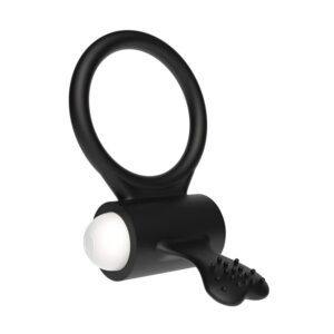 Vibrating Cockring Power Clit Black  från .