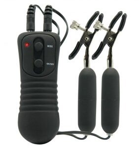 Vibrating Nipple Clamps Bondage från Orion.